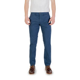 Borghese Blue Cotton Skinny Pant